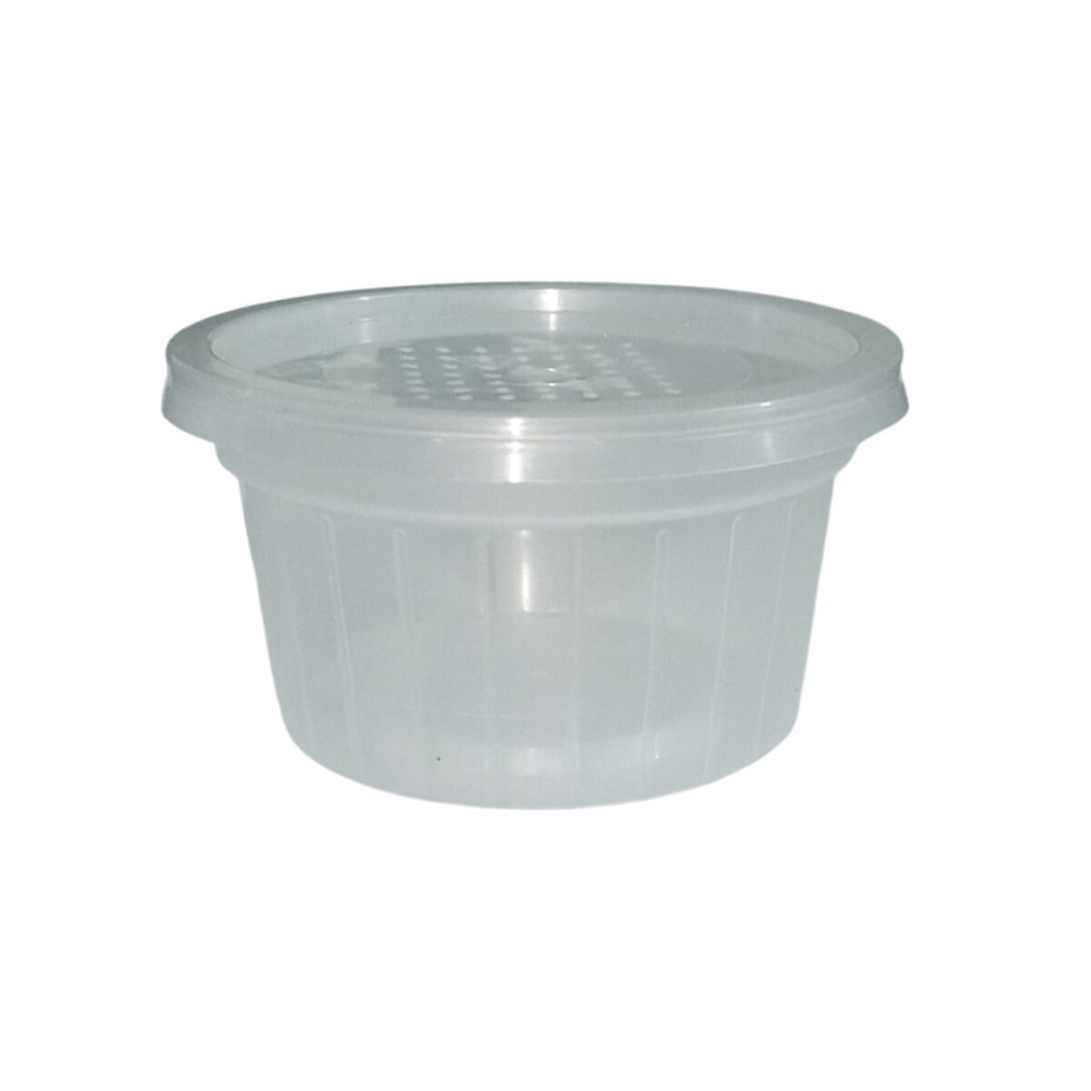 Tarro plástico perforado de 100 ml para insectos 1